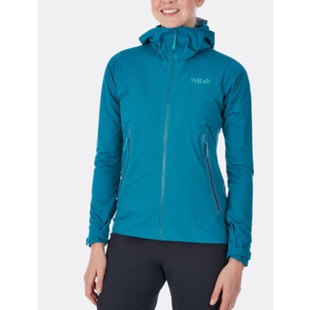 Rab Kinetic Plus Jacket in Amazon/Shadow